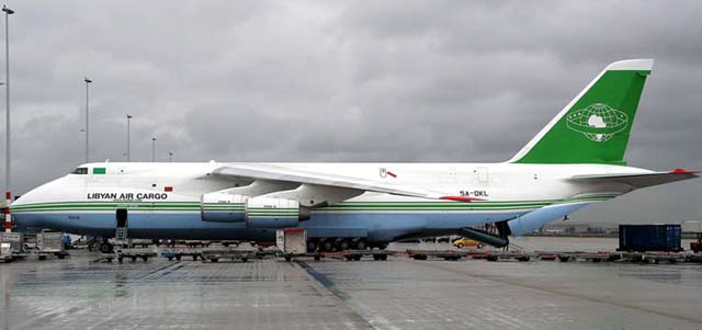 Antonov An-124 Libyan Air Cargo