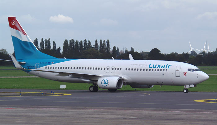 Boeing 737-800 Luxair