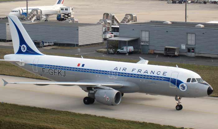 Air France A320 Retrojet